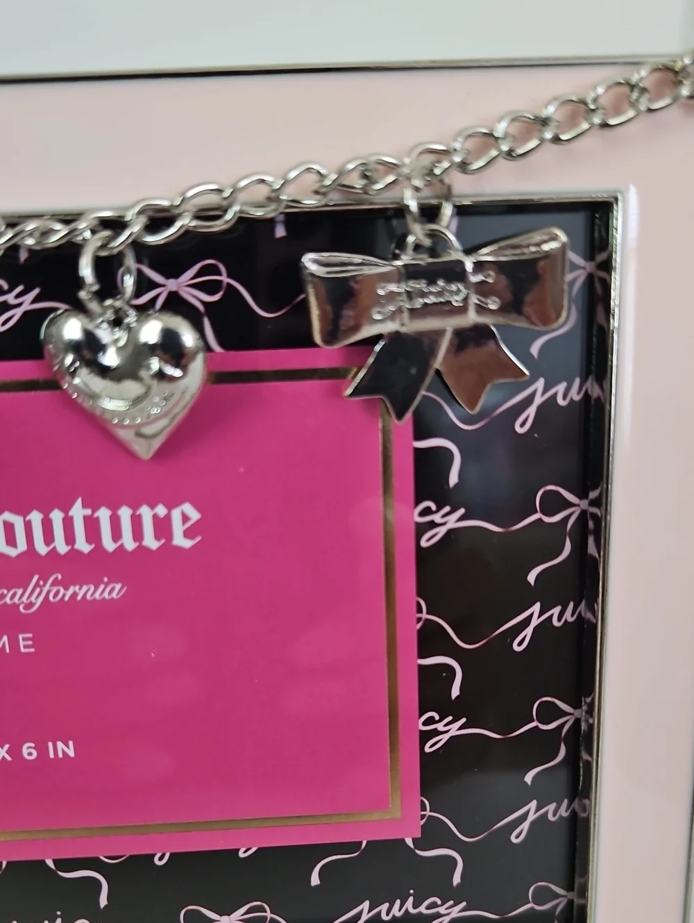 Juicy Couture NWT Charms Picture Frame